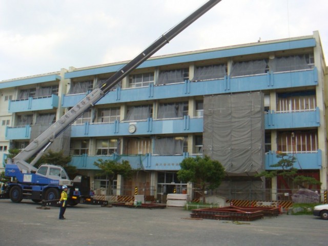 高崎市立南八幡小学校　校舎耐震補強工事